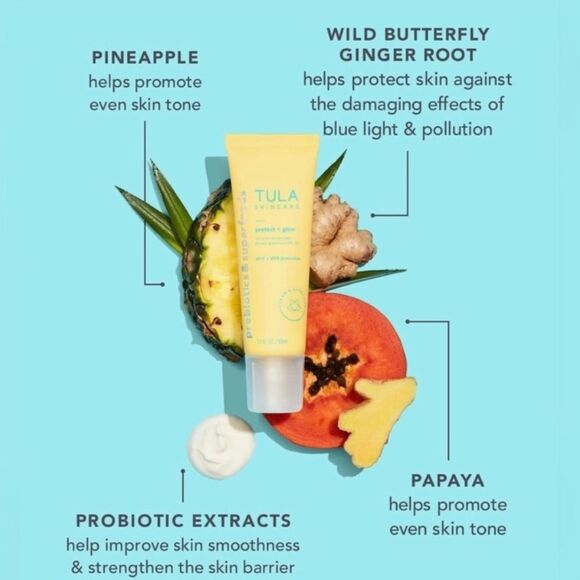 TULA Skincare Protect + Glow SPF30 1.7 Oz NIB - Picture 5 of 6